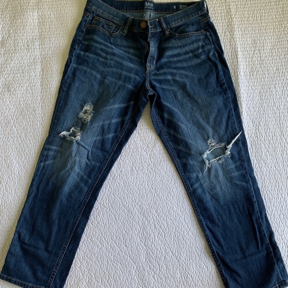 Ana skinny boyfriend crop jeans